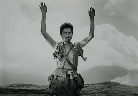 #NowWatching Fires on the Plain (1959, Japan) with Eiji Funakoshi, Osamu Takizawa.  In the closing days of WWII, remnants of the Japanese army in the Phillipines are abandoned by their command and face certain death by starvation.  One of the best anti-war films