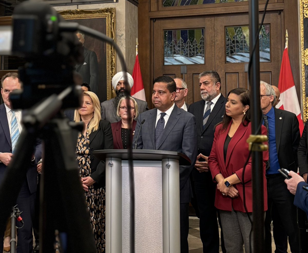 gary_srp's tweet image. Today, we spoke on the rise of extortion and our commitment to take action to protect Canadians.

At every turn, the Conservatives have not supported any public safety measures we’ve put forward to keep Canadians safe. Enough is enough—time to put the safety of Canadians first.