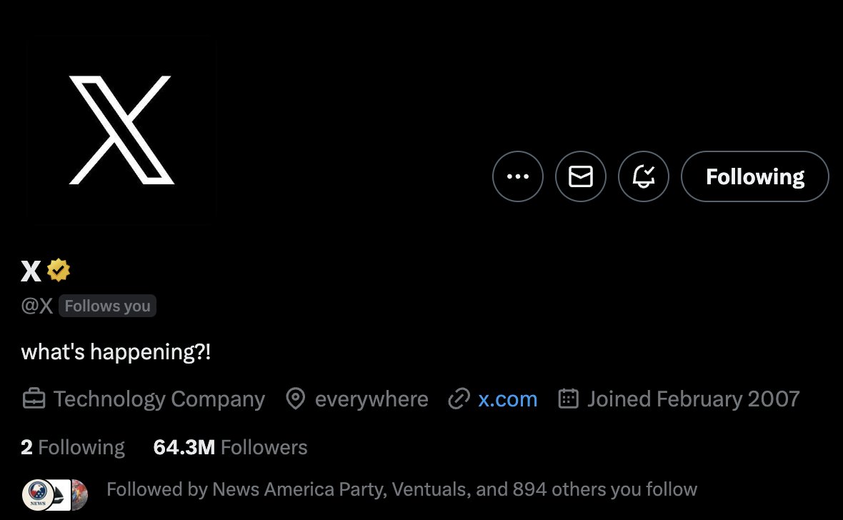 LizardX's tweet image. Why did @X just follow me lol