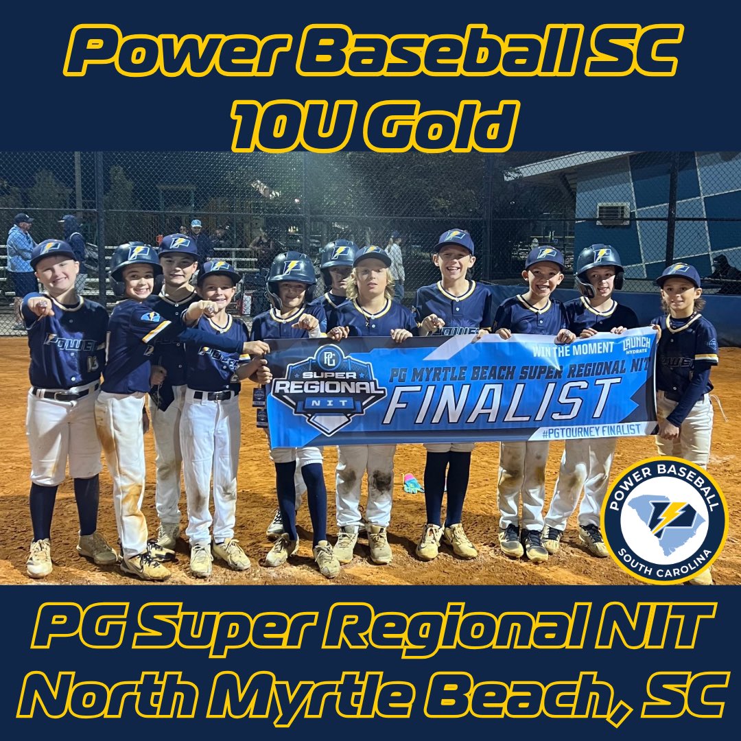 PowerBSBSCYouth's tweet image. Congratulations to Power Sc 10U Gold on a outstanding Fall season ! Guys finished the year with a 18-5 record , Placing in 4 out of their 5 tournaments! 

#LowCountryRegion #More4Most #PowerUp ⚡️