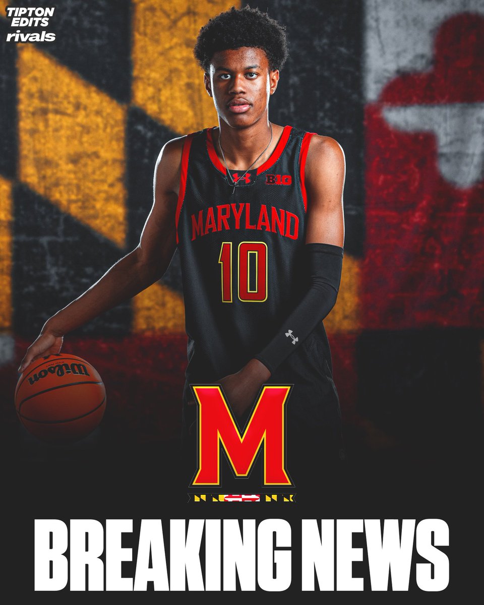 JoeTipton's tweet image. NEWS: 5⭐️ Baba Oladotun has committed to Maryland, source tells @Rivals. 

The 6-10 small forward and top-10 overall recruit is the highest-ranked player to ever commit to Buzz Williams. Chose MD over Kentucky, Arkansas, and Georgetown. 

on3.com/rivals/news/5-…