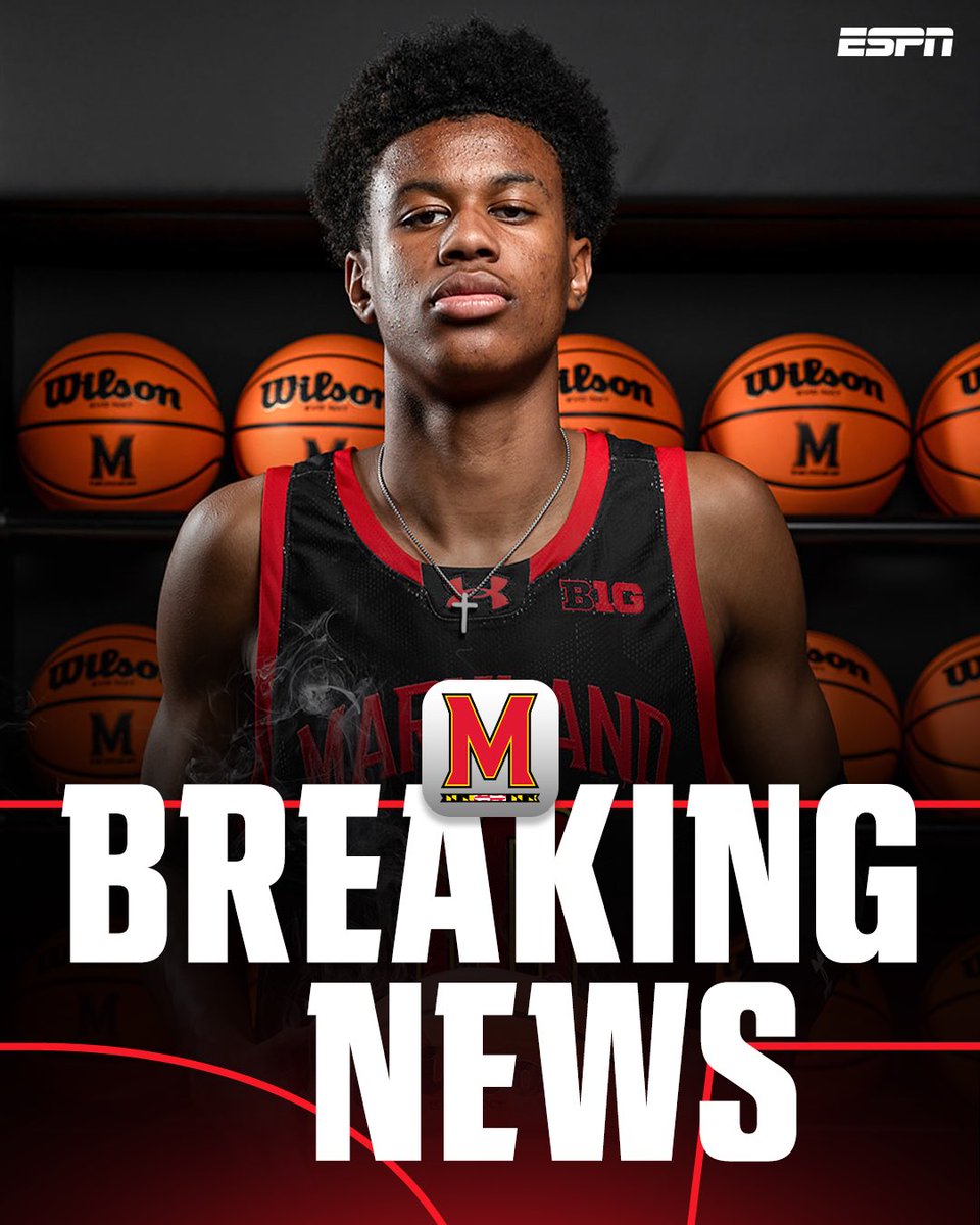 SCNext's tweet image. Breaking: Babatunde Oladotun, the No. 8 ranked player in the SC Next Top 100 for the Class of 2026, has committed to Maryland, he tells ESPN&apos;s @PaulBiancardi.