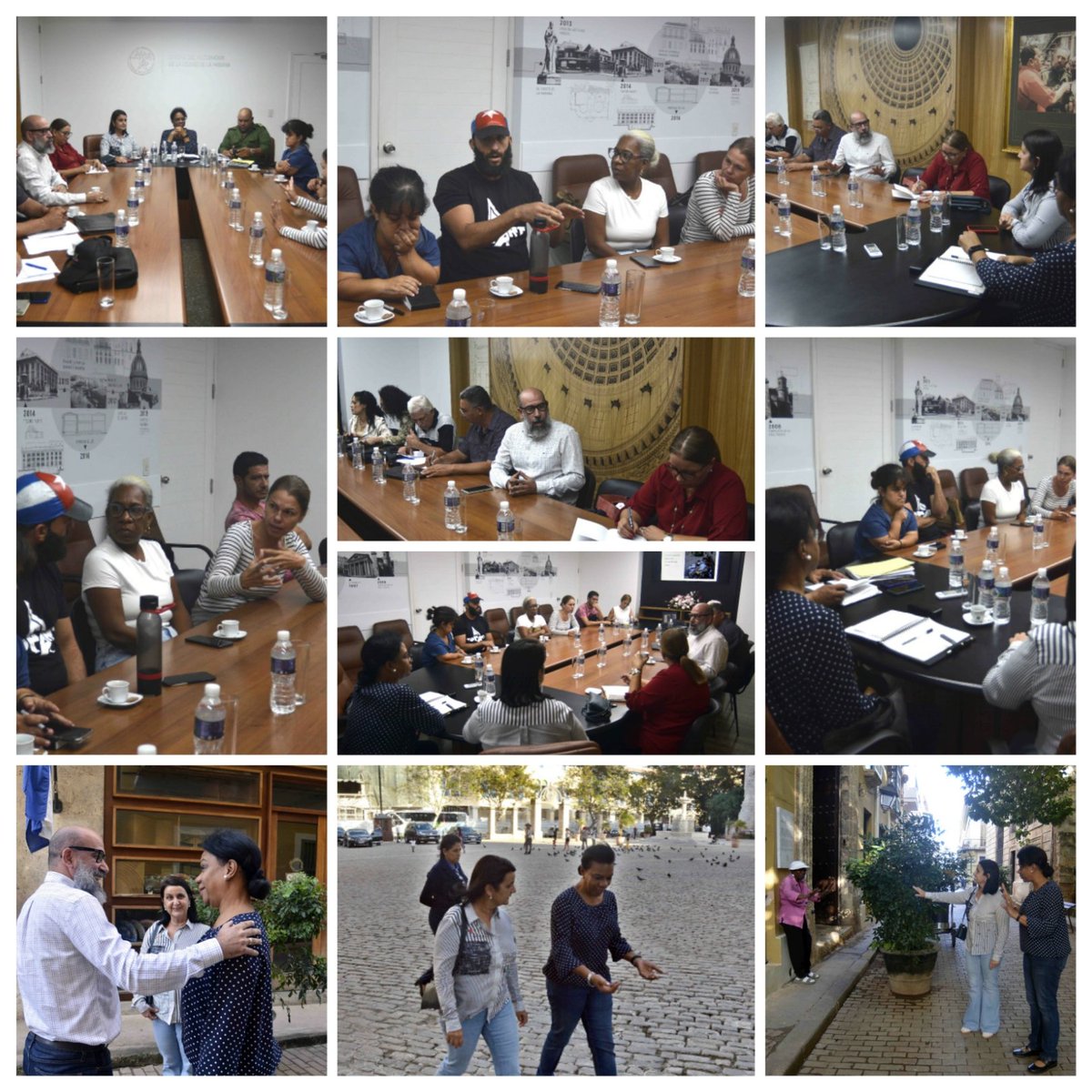 InesMChapman's tweet image. Una tarde de provechoso intercambio en el municipio La Habana Vieja.Presentación de propuesta de estrategía para la sostenibilidad de la recogida de residuos sólidos,caminamos  las calles, conversamos sobre los proyectos para avanzar en más corto tiempo. Cada detalle cuenta 💞🇨🇺