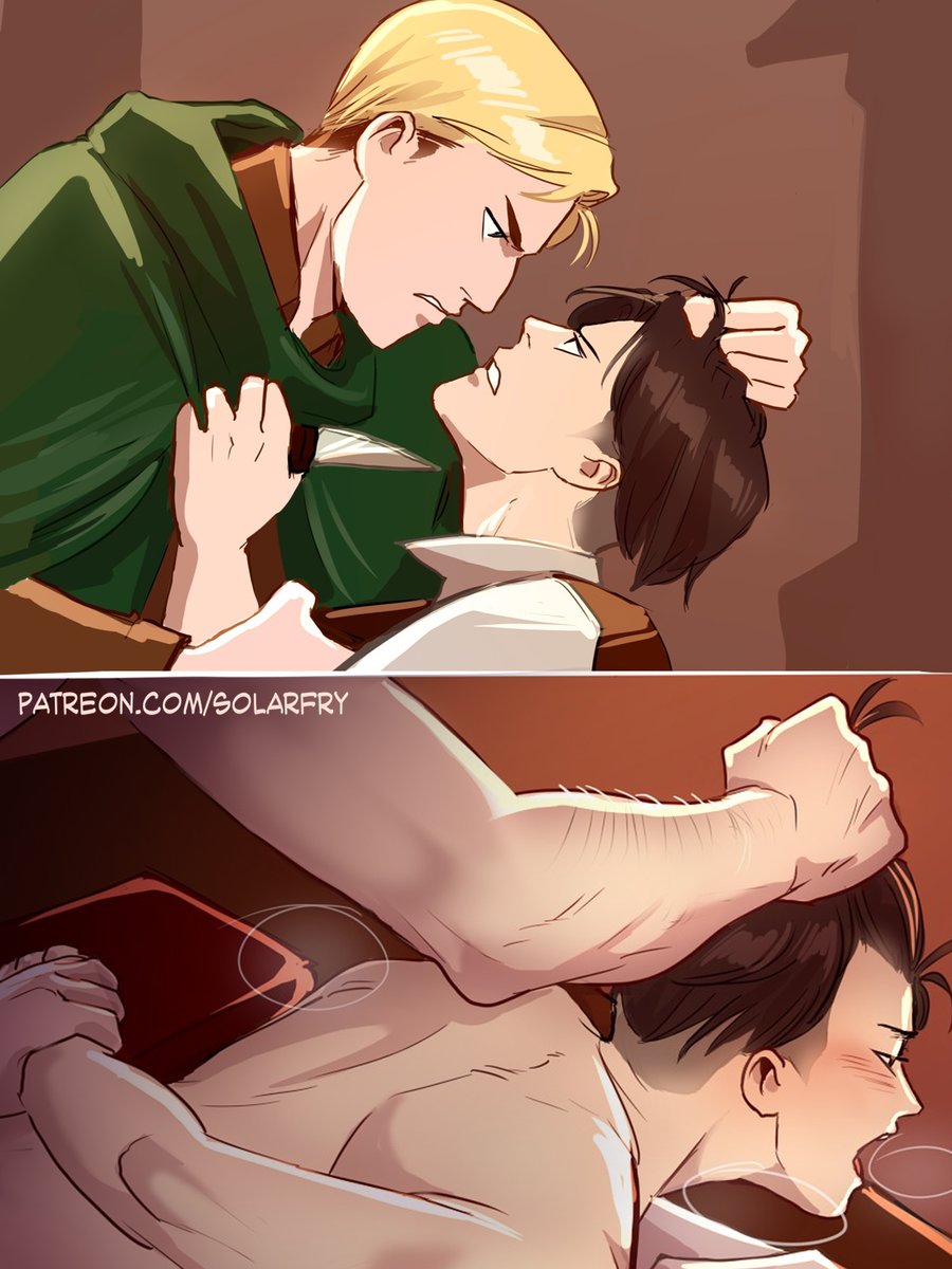Day 3 - Enemies to lovers 
i'm so late aghh! <a href="/theeruriweek/">Eruri Week ❤️ November 15th - 21st</a> #eruriweek2025 #aot #fanart #anime