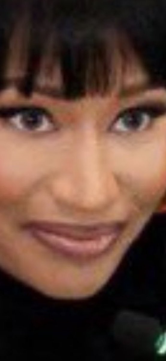 RPGT23's tweet photo. @bitch_trials @real4onika @WapQueen26 @cardiuniverse To me it looks like she’s wearing grey contacts…… you are confusing the pupils with her own dark eye color. https://t.co/SGQdBLxoib