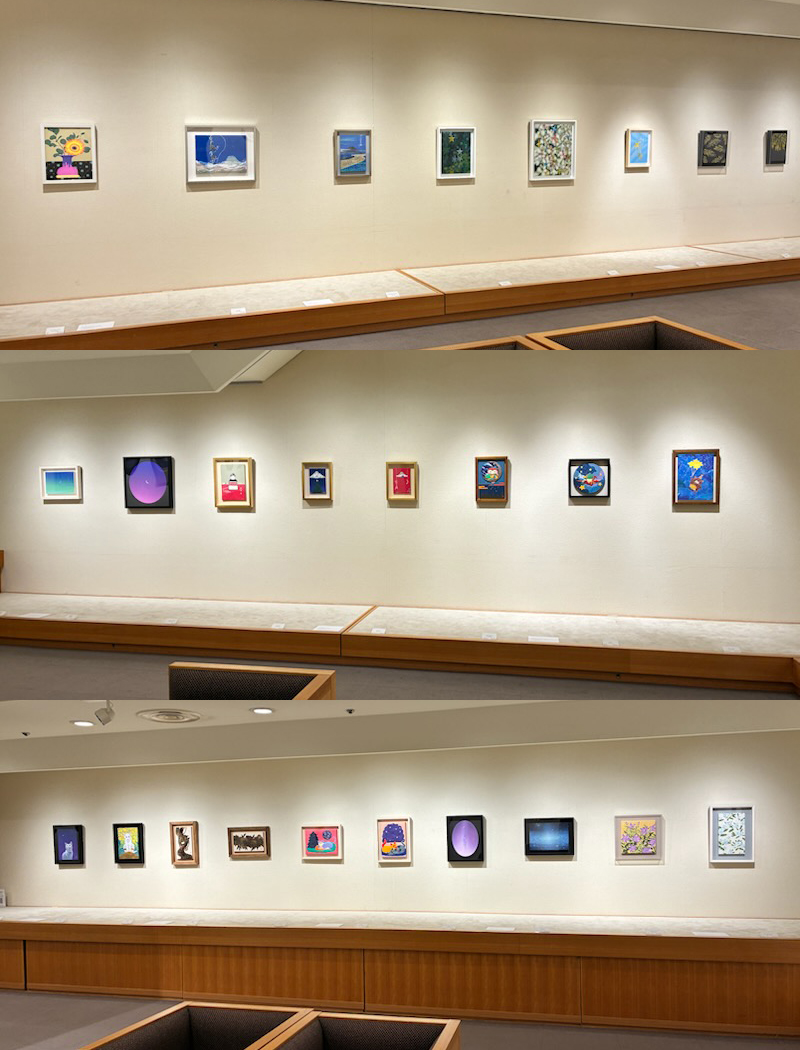 昨日より横浜高島屋・７階美術画廊にてスタートしています『星をあつめて』展に、初日から多くの方にご来廊いただいているようで本当に有難うございます。あいにく藪崎は在廊ができませんが、観に行かれた方はぜひコメントいただけますと嬉しいです。また藪崎の作品は撮影ＯＫですので、メンションを付