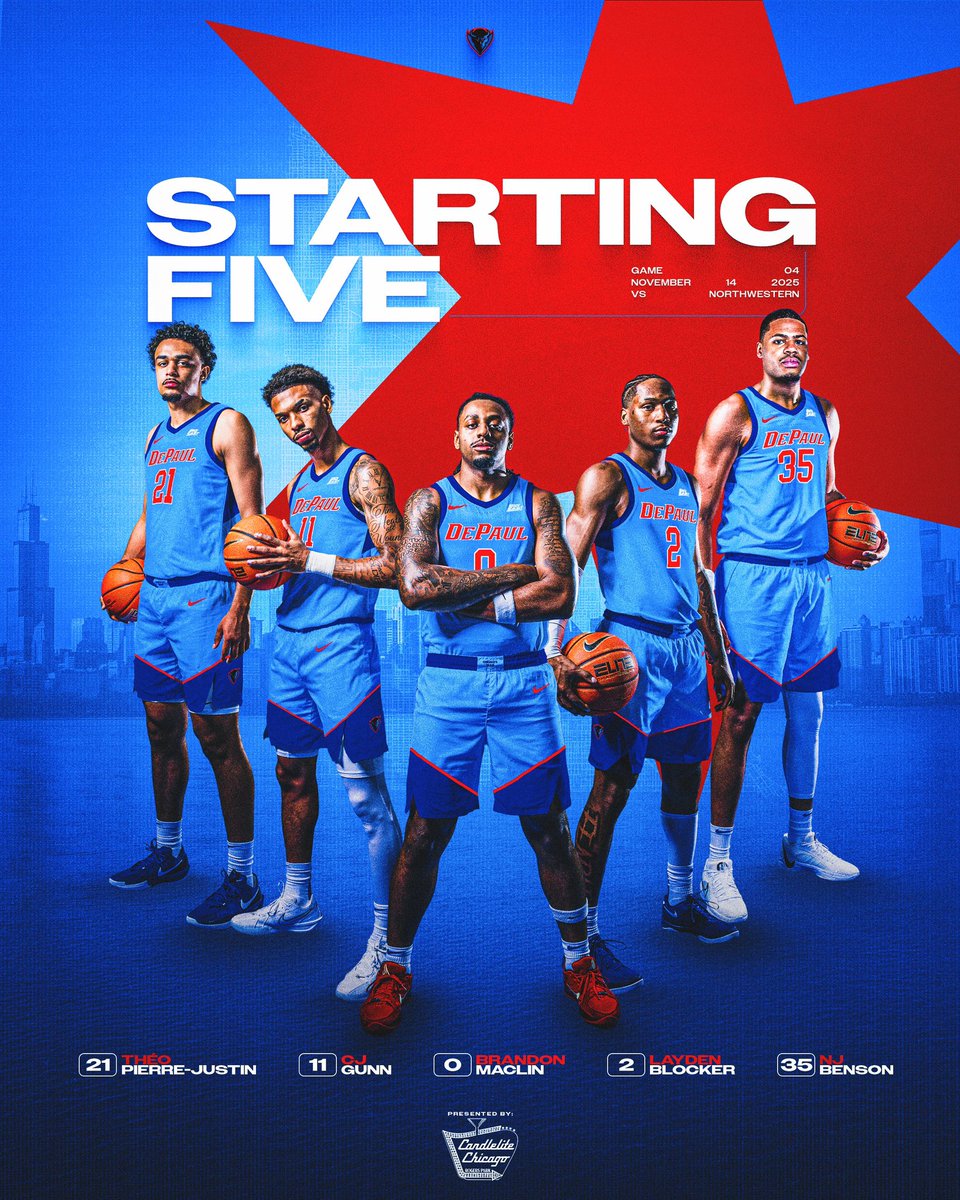 CWagner70's tweet image. Before we get too far down the road &amp;amp; I inevitably forget to post about them, I wanted to share some of our content for the relaunch of the City Edition uniforms this year for @DePaulHoops 🫡