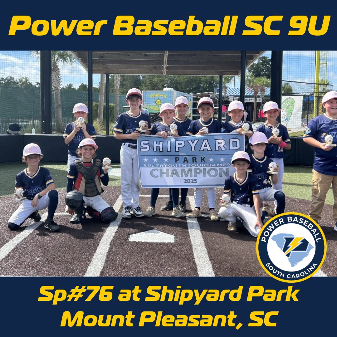 PowerBSBSCYouth's tweet image. Congratulations to Power Sc 9U Gold on placing in 2 of their 5 tournaments this fall ! Finishing the fall season at 13-5 

#More4Most #PowerUp ⚡️