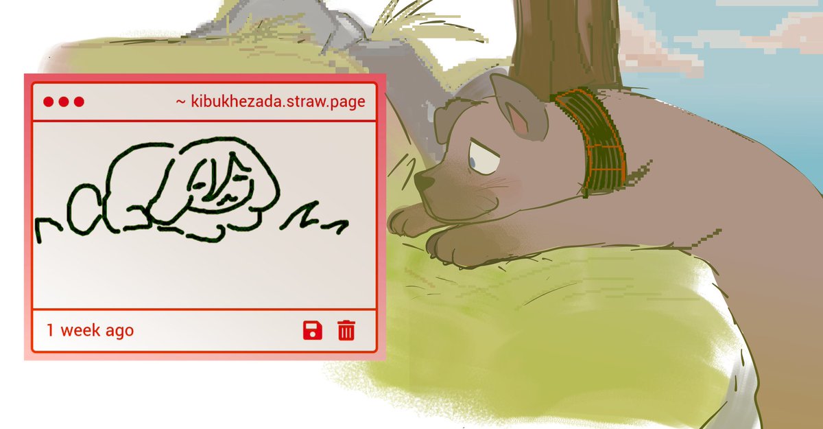 Krkezitopedazit's tweet image. #ClinicalTrialFanart 🐾🐶