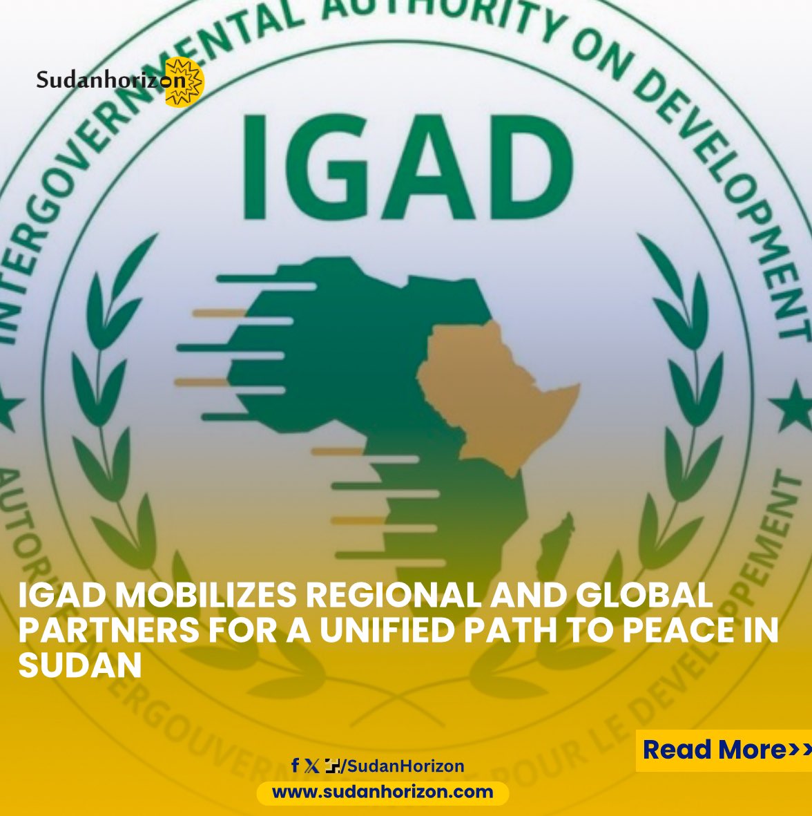 SudanHorizon's tweet photo. IGAD Mobilizes Regional and Global Partners for a Unified Path to Peace in Sudan

Read more : https://t.co/g4cjxI7web

#sudanhorizon
#sudan https://t.co/ITVxTJu8GY