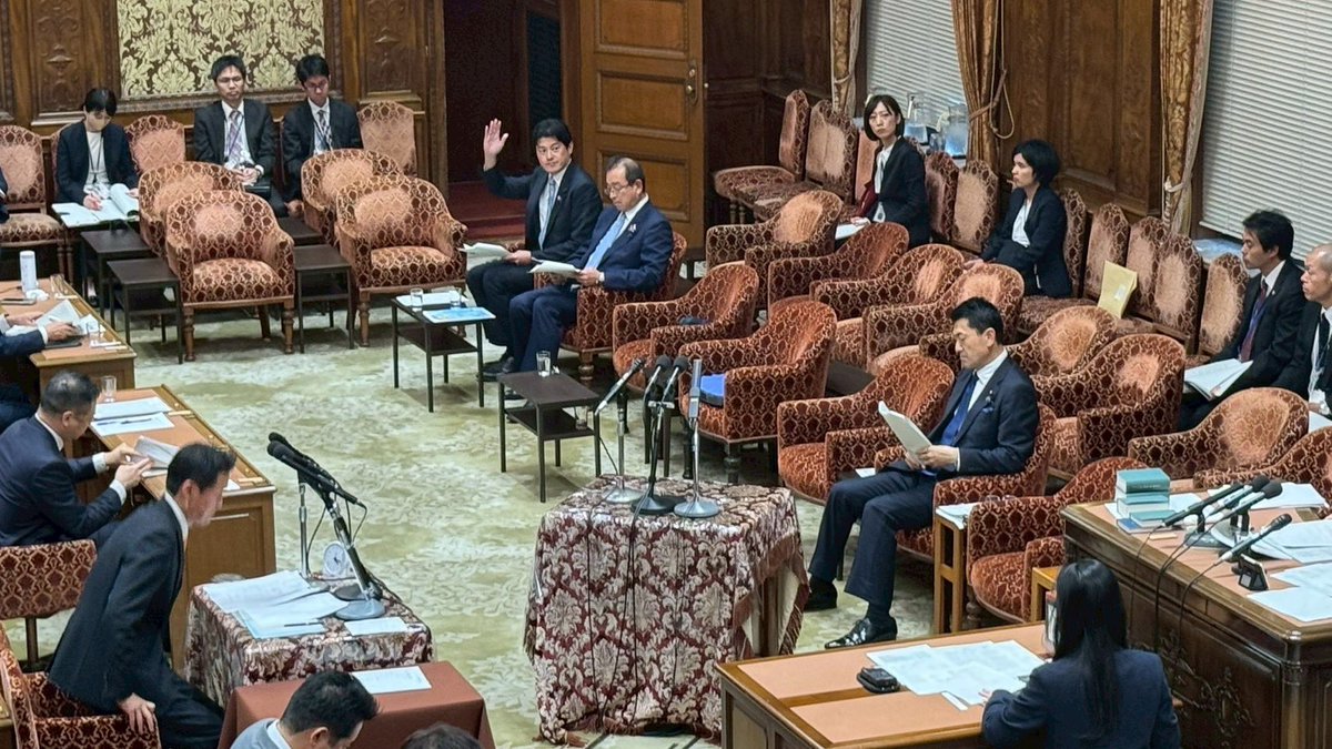 mitani_h's tweet image. 昨日は衆議院の内閣委員会でも答弁させて頂きました。
sankei.com/article/202511…

今日は参議院の法務委員会及び内閣委員会にてご質問を頂く予定。しっかりと答弁して参ります。
webtv.sangiin.go.jp/webtv/index.php
