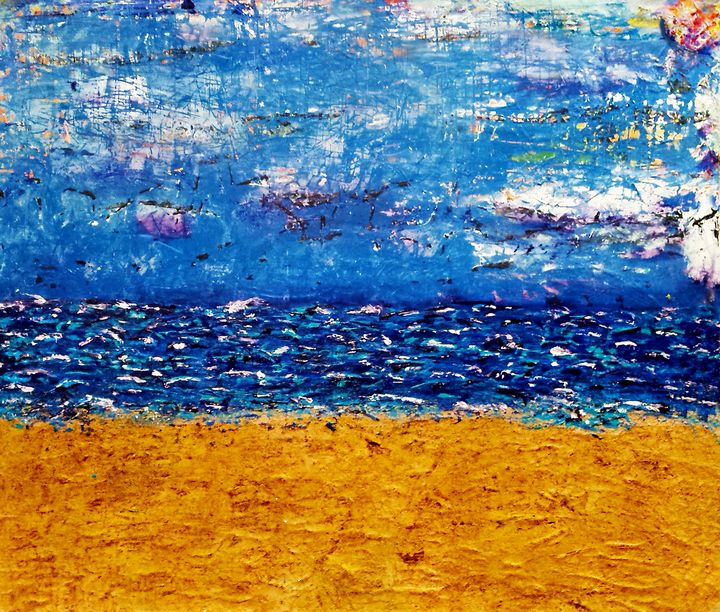 steverclements's tweet image. Art of the Day! "Beach". Buy at: ArtPal.com/stephenclement…