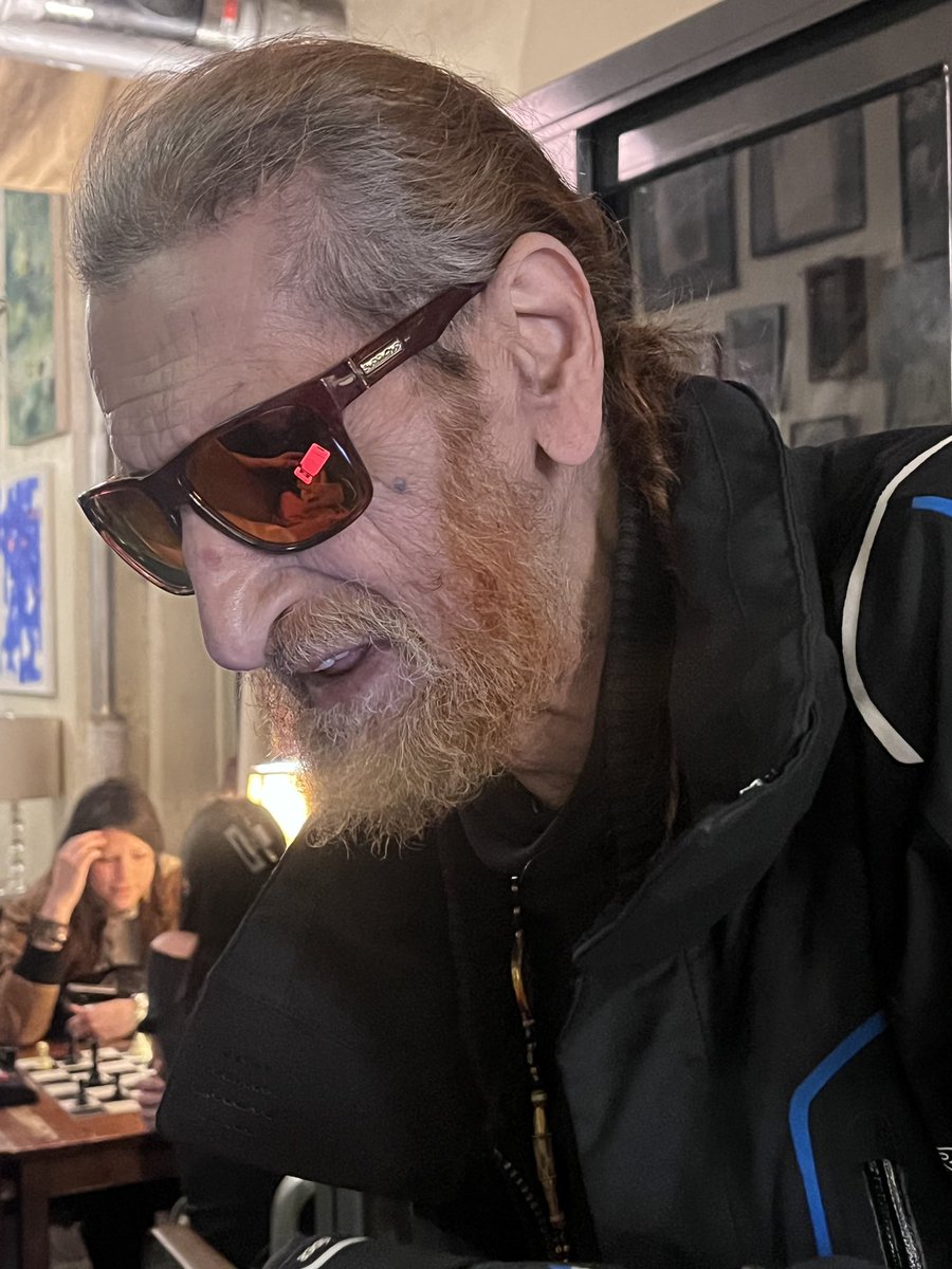 chessforumnyc's tweet image. Prince Nabi: artist, musician, poet, screenwriter, actor and model back in the day, businessman, actual prince, Chess Forum Elder,  and King of the Chessboard.