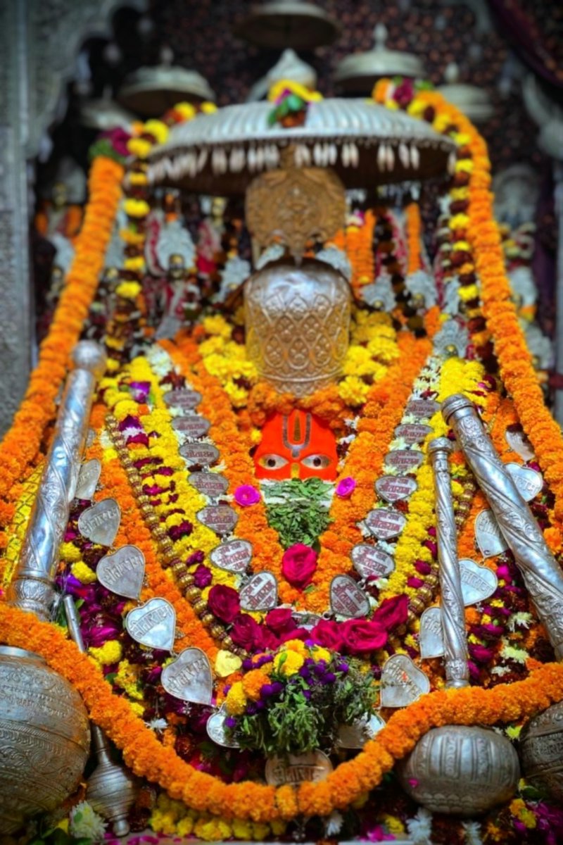 🌺🌻🌻
#श्री_हनुमान_जी_महाराज जी की प्रातः कालीन शुभ मंगला श्रृंगार आरती दर्शन 🌺 #श्री_हनुमानगढ़ी_अयोध्याधामजी।।_ 🌺🌻 दिनांक~  20/11/2025 🌻 दिन - गुरुवार 🌺 श्री हनुमान जी महाराज सबके सकल मनोरथ सिद्ध करें।।🌺🌻
     🌺जय बजरंगबली।🌺
┈┉┅━❀꧁ω❍ω꧂❀━┅┉┈