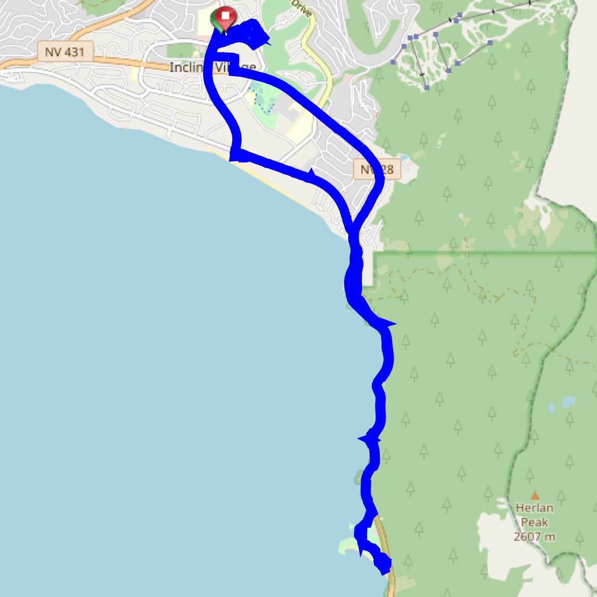 Bike trip with B.iCycle finished: 12.3 mi; 01:18:55; 10.3; 27.0; 2,160 ft; L3