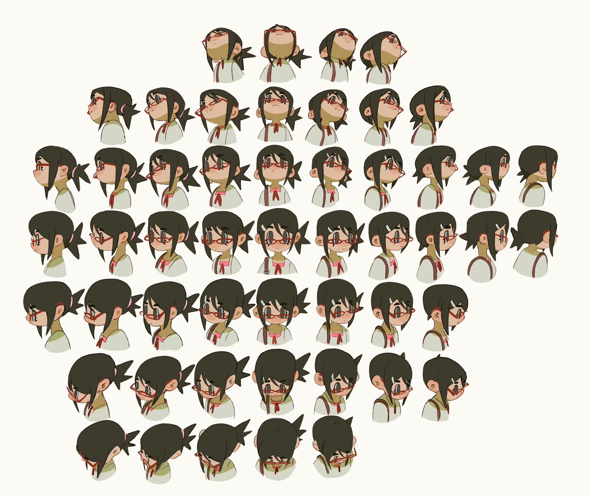 <a href="/samuel_usifo/">Usifo Samuel</a> boxes in 3 point perspective first then i just follow this guide to be consistent in different angle