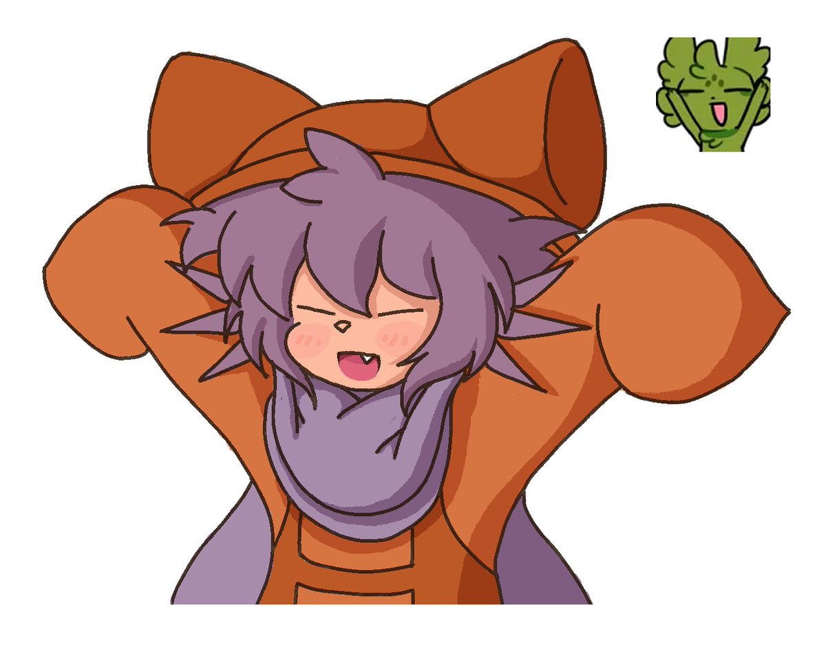 rainnruin's tweet photo. saintyay emote but its niko https://t.co/qpY6qhY9og