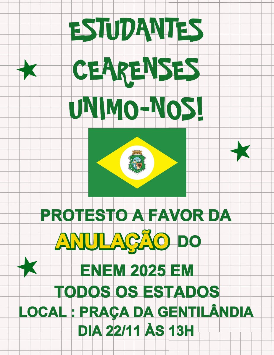 medtthay's tweet image. 🚨🚨PROTESTO Fortaleza

#FRAUDENEM