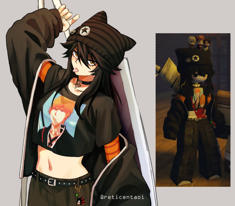 reticentaoi's tweet photo. I really ought to draw Roblox avatars more... https://t.co/AmzPsmv0w8