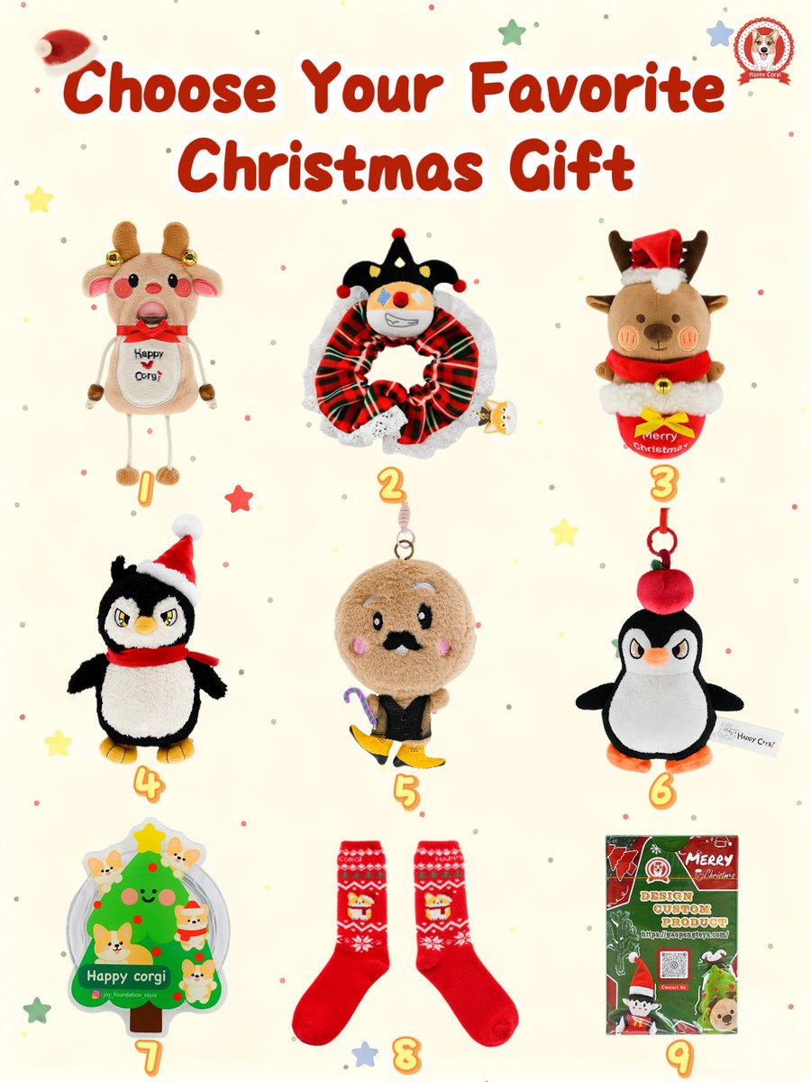 GaoPengToys's tweet image. 🎊Christmas gifts are ready! Which one catches your eye?🎊

🎁Our 2025 Christmas gifts are all original designs, manufactured in our own factory! Now we&apos;re giving them away for free to our loyal customers. Contact your sales manager to claim yours!

🤔What&apos;s in the Christmas gift…