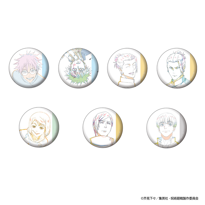 ◤ #アニメ呪術廻戦展 物販情報📢 ◢ □ブラインド原画缶バッジ 懐玉