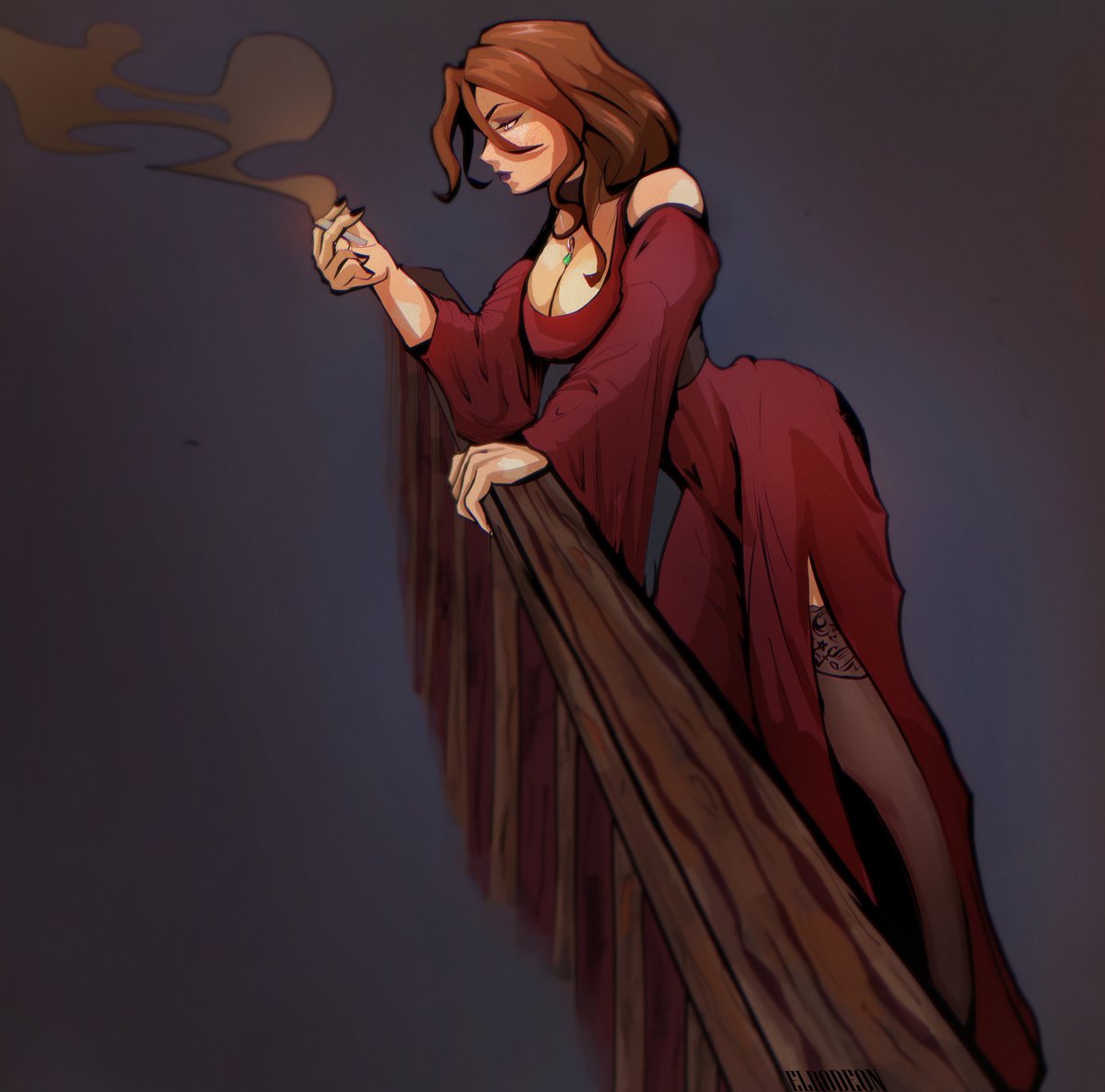 Finished full body comm!
#Commission #artistsontwitter #digitalart