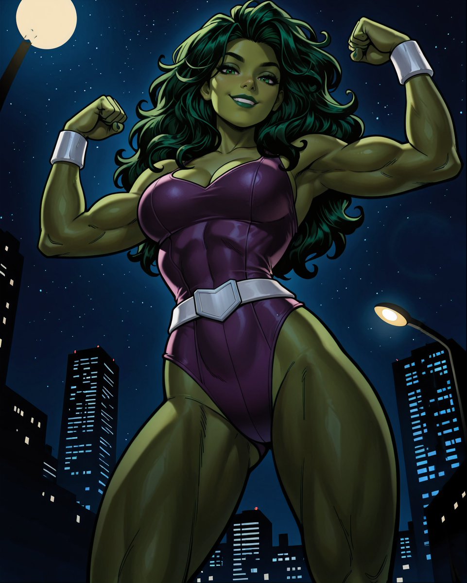 Sometimes, you just gotta stop and show a clean flex.

And tell me that lighting isn't prime for it?! 

Smash?