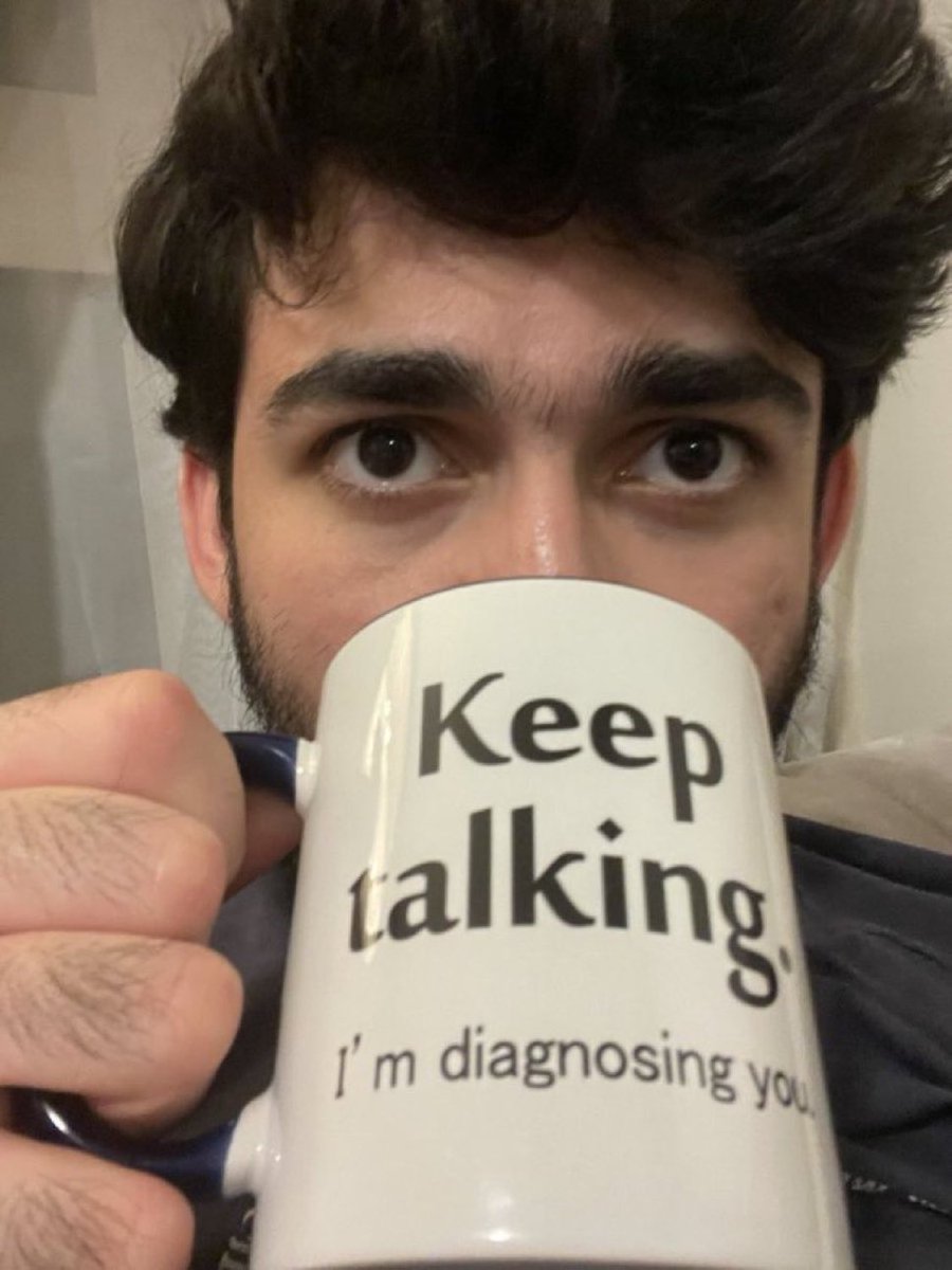 When psychiatrists listen to you 😅