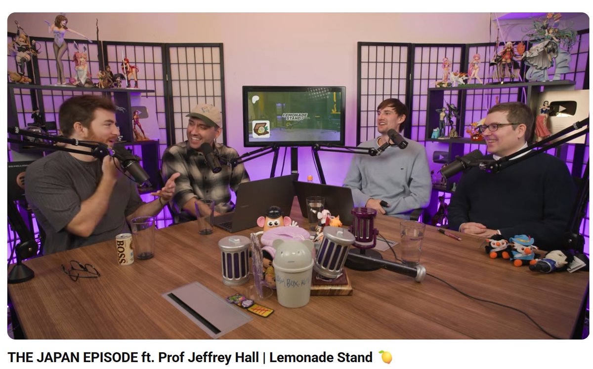mrjeffu's tweet image. The Japan Episode of Lemonade Stand podcast has been released! We spoke about Prime Minister Takaichi, immigration, Sanseito, historical revisionism, territorial disputes, conspiracy theories, and a whole lot of other stuff! youtube.com/watch?v=Dc0z0u…