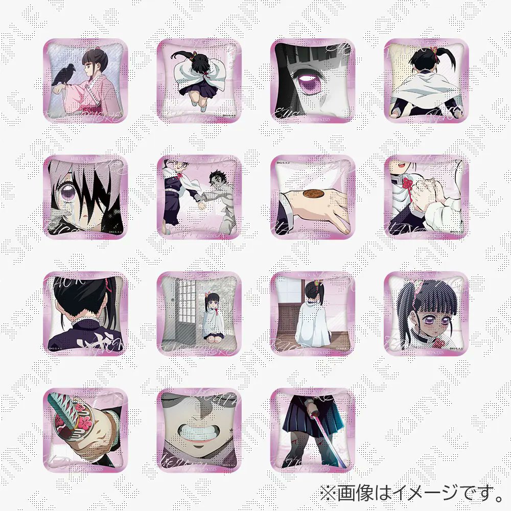 鬼滅の刃　ufotable 隊士百景　エモーショナル缶バッジ　栗花落カナヲ 鬼滅の刃隊士百景 ufotable エモーショナル缶バッジ 栗花落カナヲ