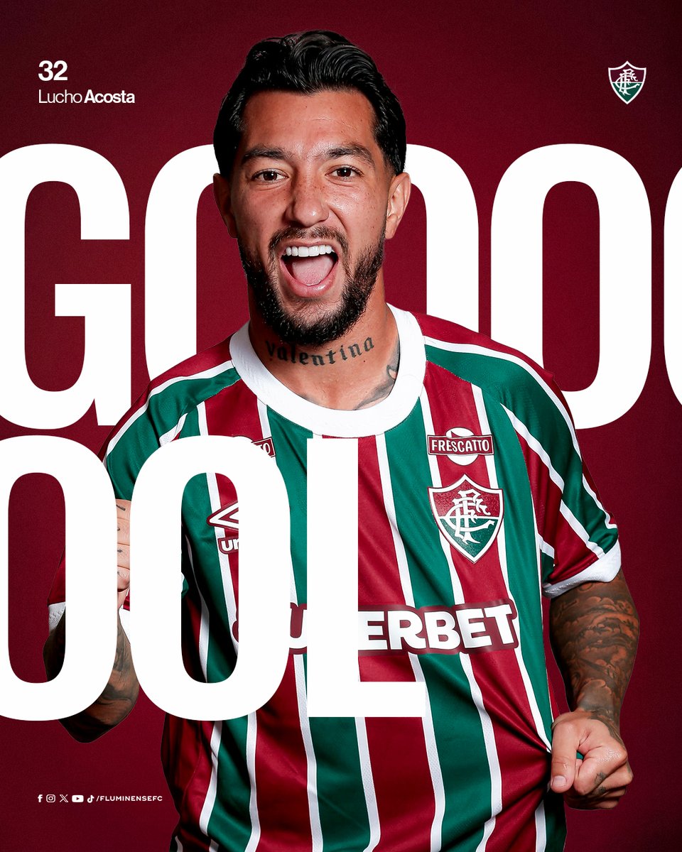 FluminenseFC's tweet image. QUE GOLAAAAAAAAAAAAAÇÇOOOOOOO NO MARACAAAAA! LUUUCHO ACOSTA RECEBE DE HÉRCULES, TOCA DE PRIMEIRA POR COBERTURA E FAZ UM GOL DE PLAAAACA!