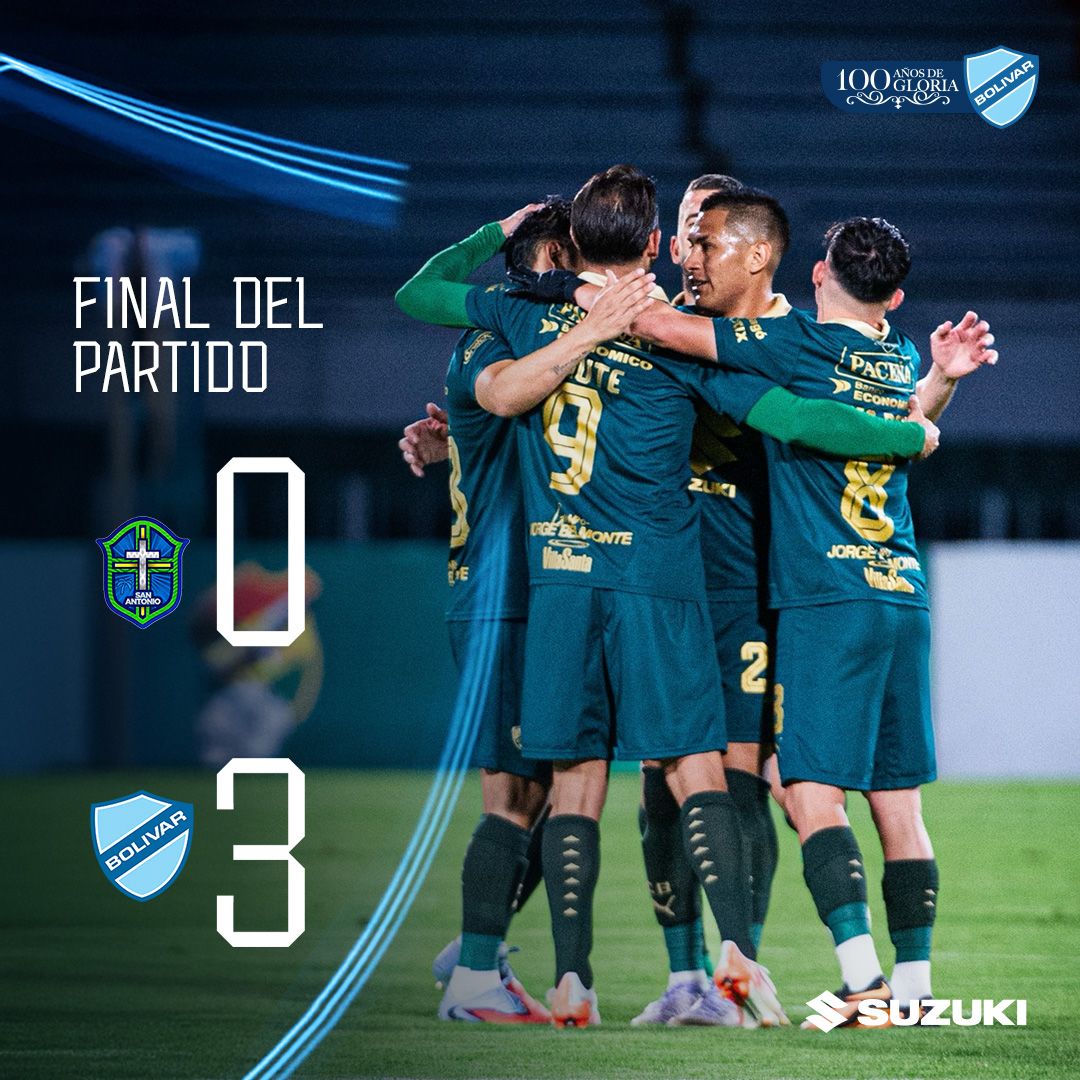 Bolivar_Oficial's tweet image. ¡Triunfo celeste en Cochabamba! 🩵🔥

La ida de los Cuartos se pinta de gloria y este equipo deja claro que va por todo 🙌🏻✨

¡Vamos Bolívar, que esto recién empieza! 🫂🎉

#BolívarCentenario #UnSigloDePasión