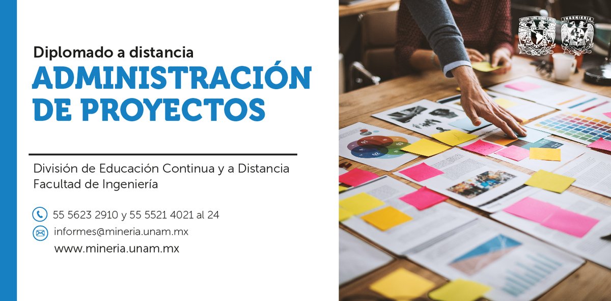 MineriaUNAM's tweet image. Identifica y pon en práctica metodologías y técnicas para una eficiente administración de proyectos, acorde al estándar del Project Management Institute (PMI)®.
📆 Inicio 29 de noviembre
💻 Modalidad a distancia
💡 Temario, precio y registro en: ow.ly/Z5Bq50X9qqr
.
.
#PMBOK