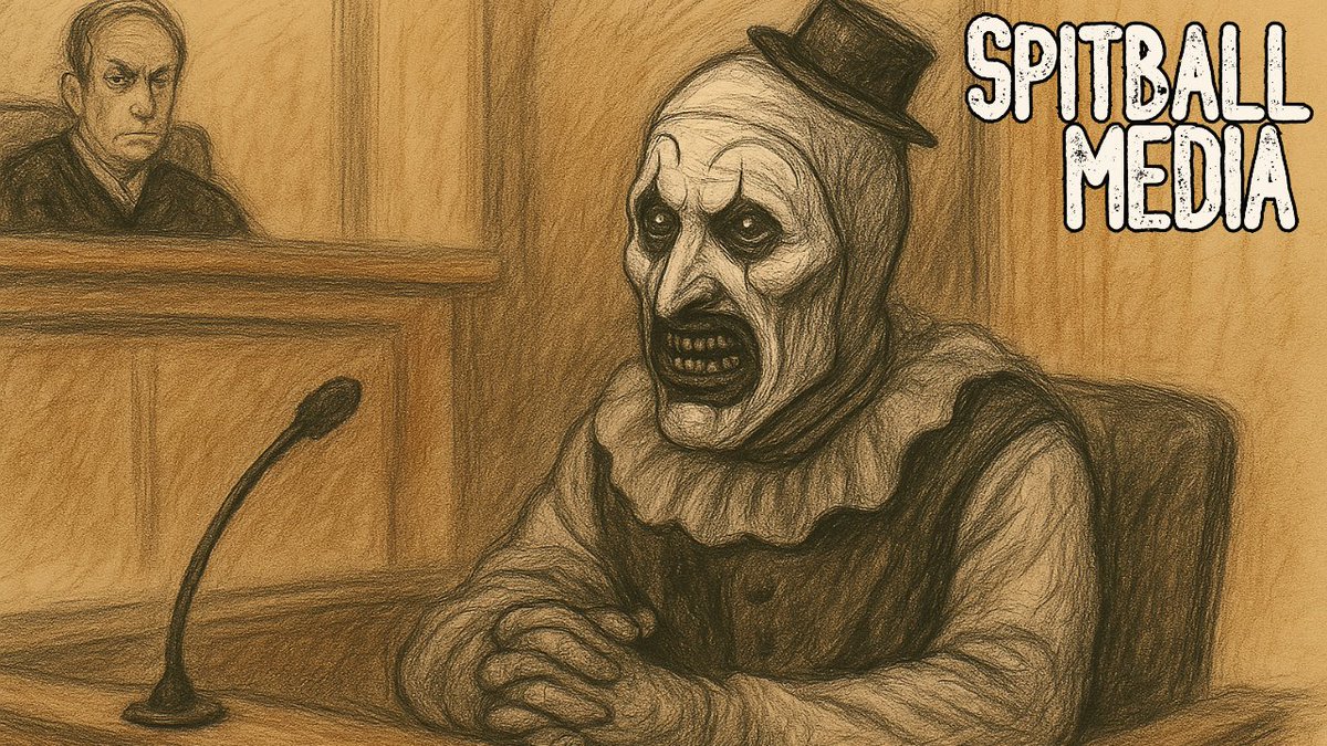 spitball_media's tweet image. Clip from a recent episode where we discuss the #Terrifier franchise controversey. 
youtu.be/NFq409UDYlw