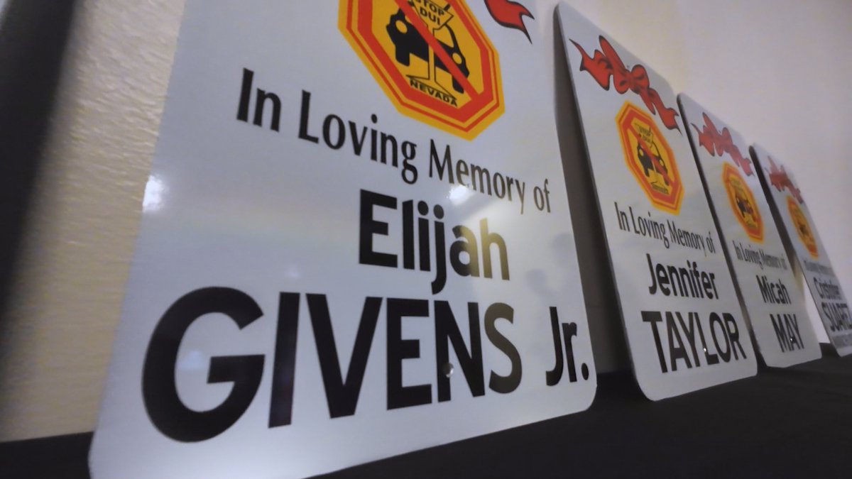 An annual memorial meant to remind drivers not to drink and drive across Las Vegas has six more names this year -- a solemn reminder of Southern Nevada’s ongoing DUI epidemic. 8newsnow.com/investigators/…