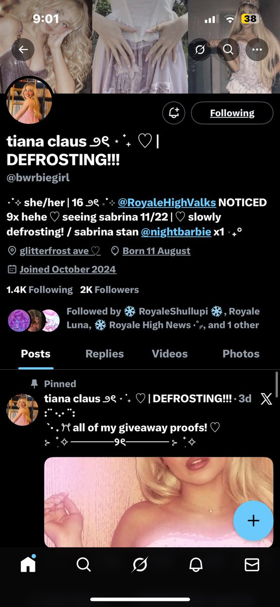 callmahchim's tweet photo. @bwrbiegirl #royalehigh #giveaway done with extras <3
Sadly no friends sob https://t.co/ESm4Idhn3j