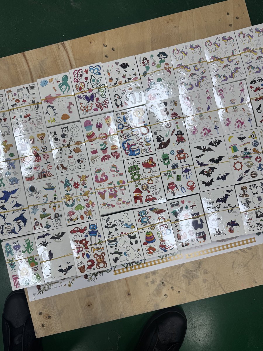 Shahzil's tweet photo. Dry and wet rub transfer tattoos are showing great early results in our testing, safe on masks, skin, clothing, etc. Greater independent lab testing is next.

If @WellBeforeHQ gave you the ability to create your own custom tattoo designs for masks or almost anything you use, would that interest you?