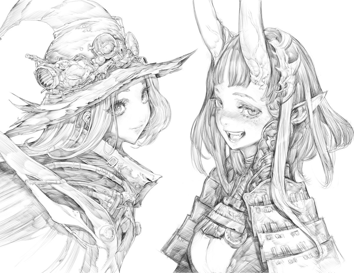 Little witch &amp; Horned girl
