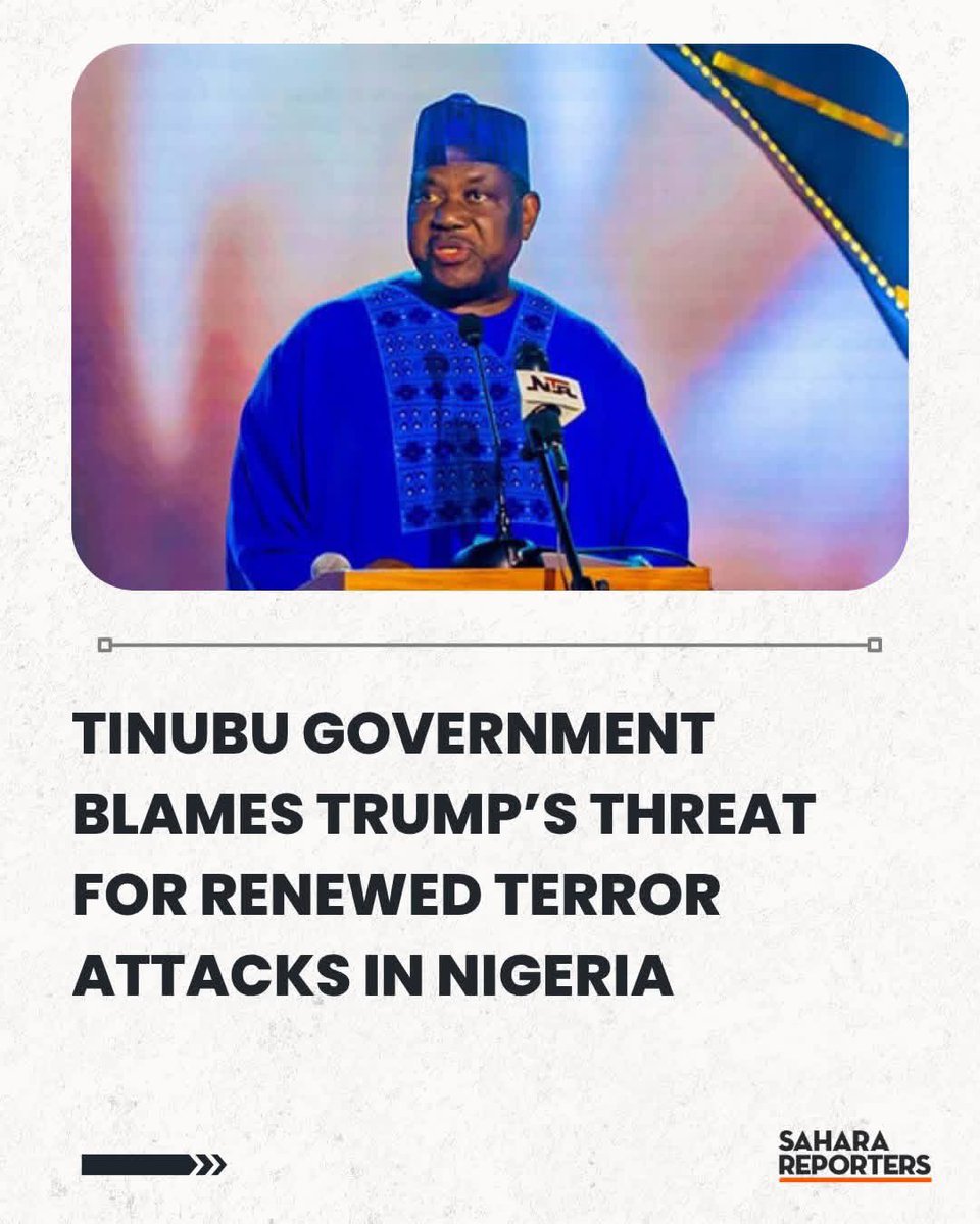 Is there anyone who can comprehend the thought process of the Nigerian government or the Nigerian politicians? 
For decades, Christians have faced genocide, and when voices were raised, including the USA's, Nigerian politicians now attribute the rise in attacks to their