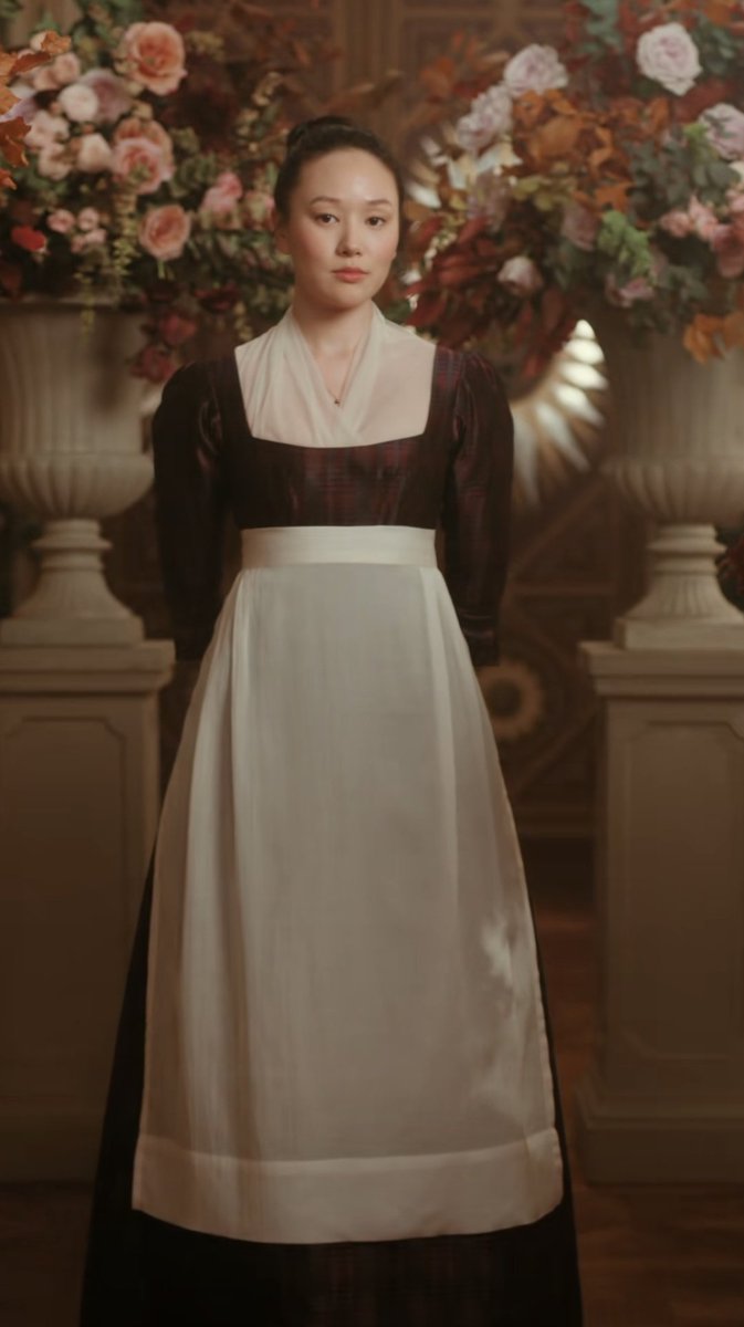 JemJawsbar's tweet image. 브리저튼 시즌4 여주 한국인 (한국계?) 설정이라 코스튬 엄청 기대했는데
한복메이드!!! 너무이쁨