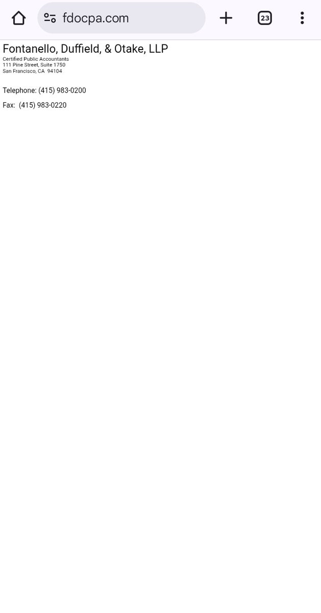 I found the auditor of OpenAI

Fontanello, Duffield, &amp; Otake

Their website looks like this:
