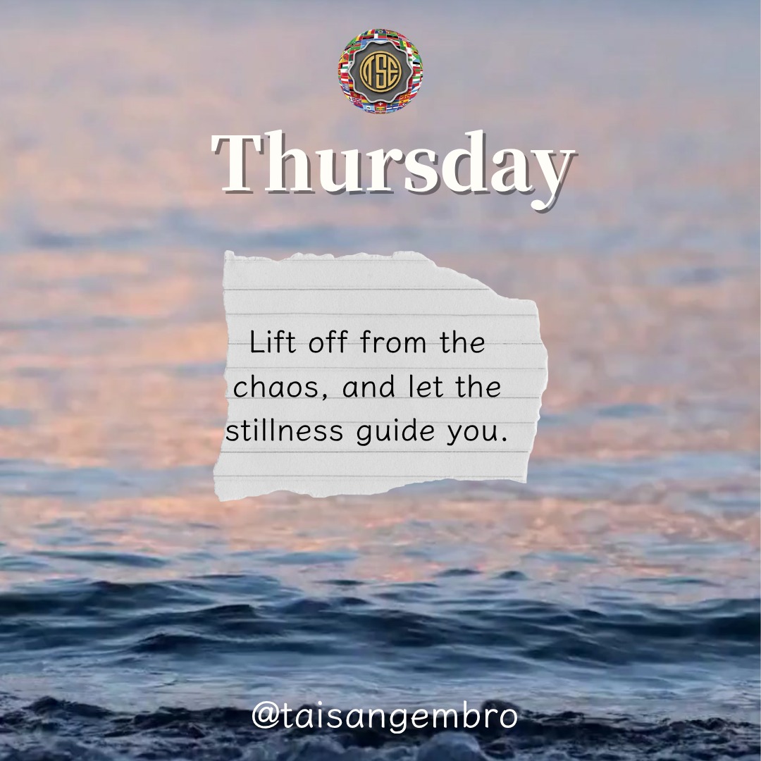 TaisangAE's tweet image. ✨ Thursday
Lift off from the chaos, and let the stillness guide you.
Take a moment to breathe, reset, and find calm in the middle of a busy week.
Peace isn’t found in the noise — it’s found in the quiet moments.🌿✨
#taisang #embroidery #EmbroideryMachineSpecial #EmbroideryPromo