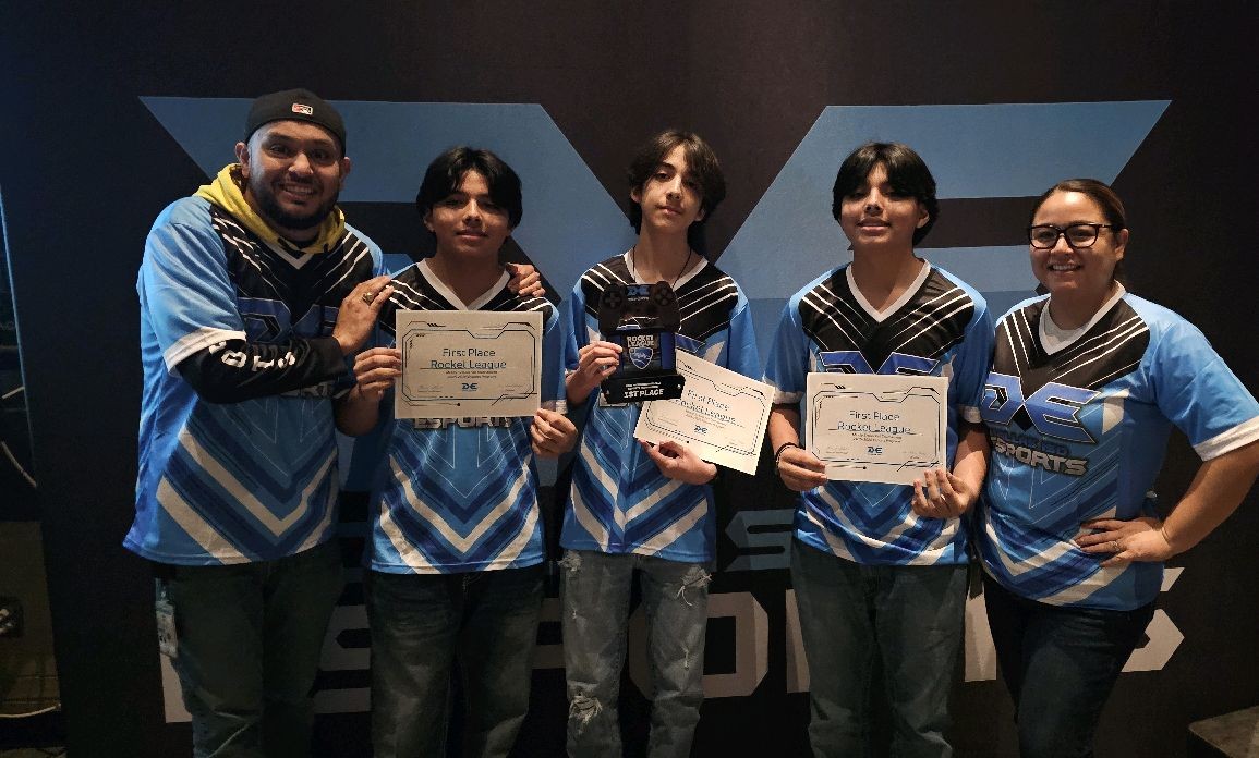 MrCortezRobotic's tweet image. Super proud of our Owls FC taking 1st place at our E-Sports tournament in Rocket League. Also, our LadyDronez taking 1st in skills and All-Around Champions at our first drone competition! Our owls were busy this weekend! #ProudCoach #Region4SayNoMore