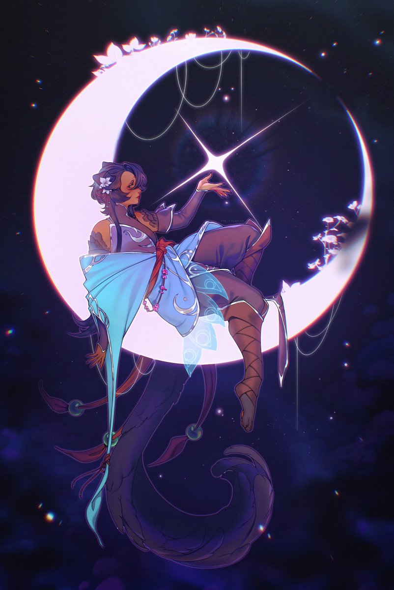 On the other side of the moon🌙