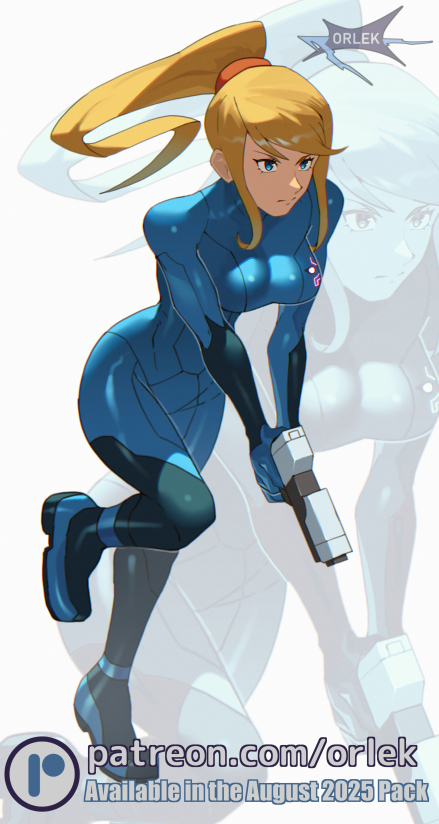 Orlek_'s tweet image. Zero Suit Samus.