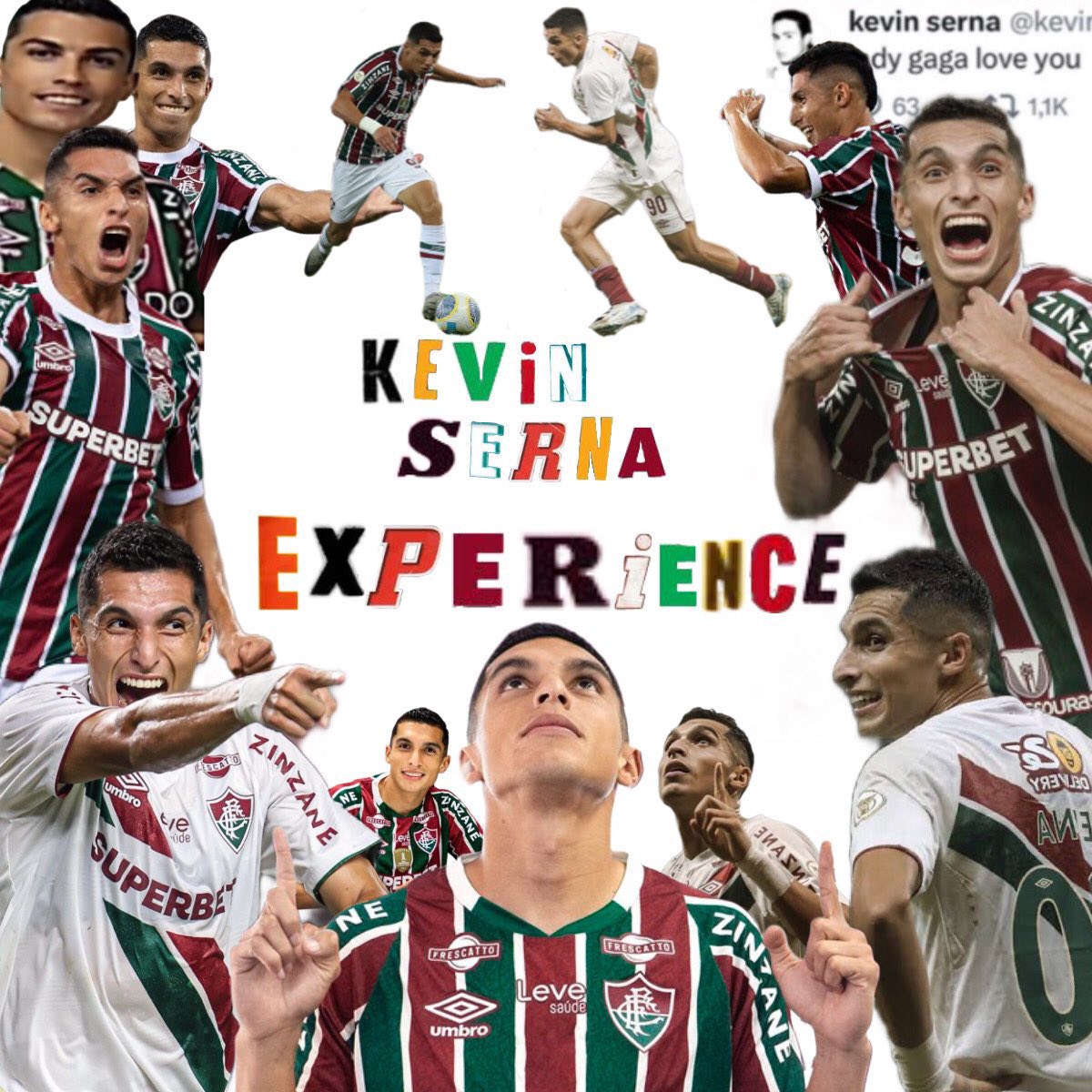 fefalipke's tweet image. A EXPERIÊNCIA KEVIN SERNA
