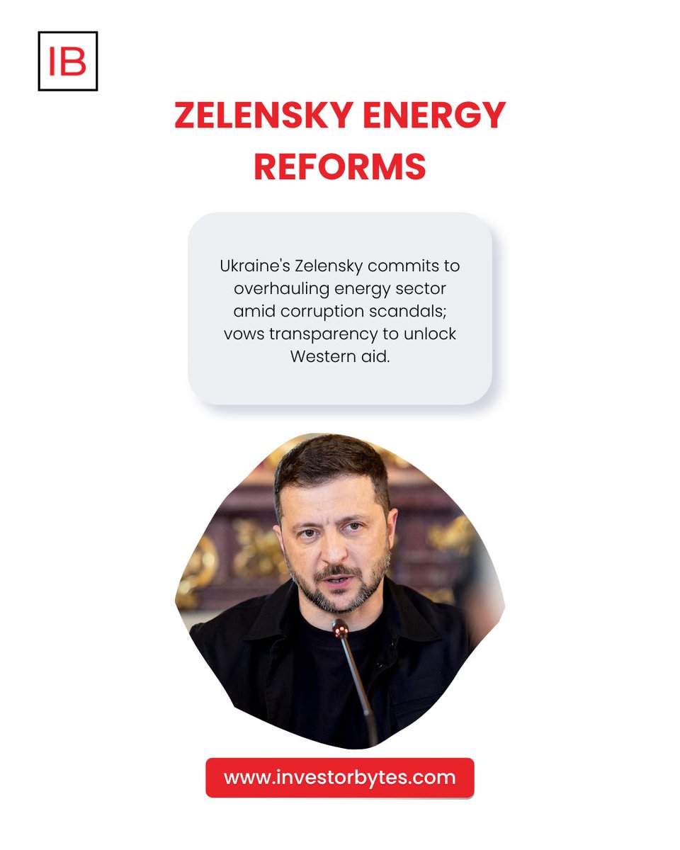 investorbytes_'s tweet image. Zelensky pushes new energy reforms aiming to modernize Ukraine’s grid, strengthen resilience, and attract global investment. #Zelensky #Ukraine #EnergyReform #IB #InvestorBytes

investorbytes.com/zelensky-energ…