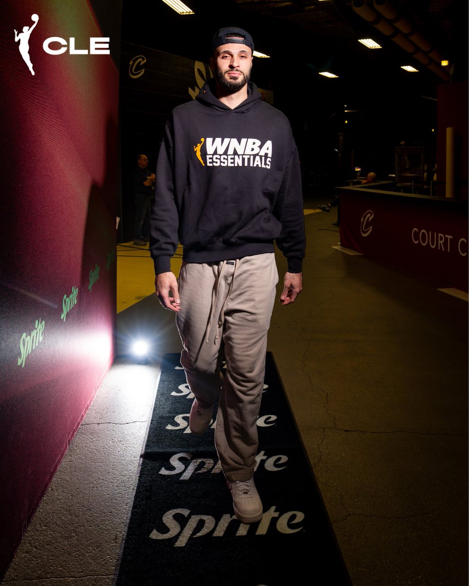 Fit check with CLE W’s No. 1 fan! #TogetherStartsNow