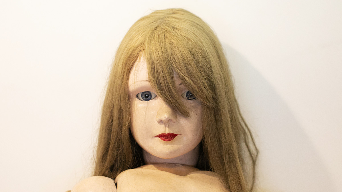 ▽人形紹介 《少女の人形》Girl、1960年代 四谷シモン シモン氏が