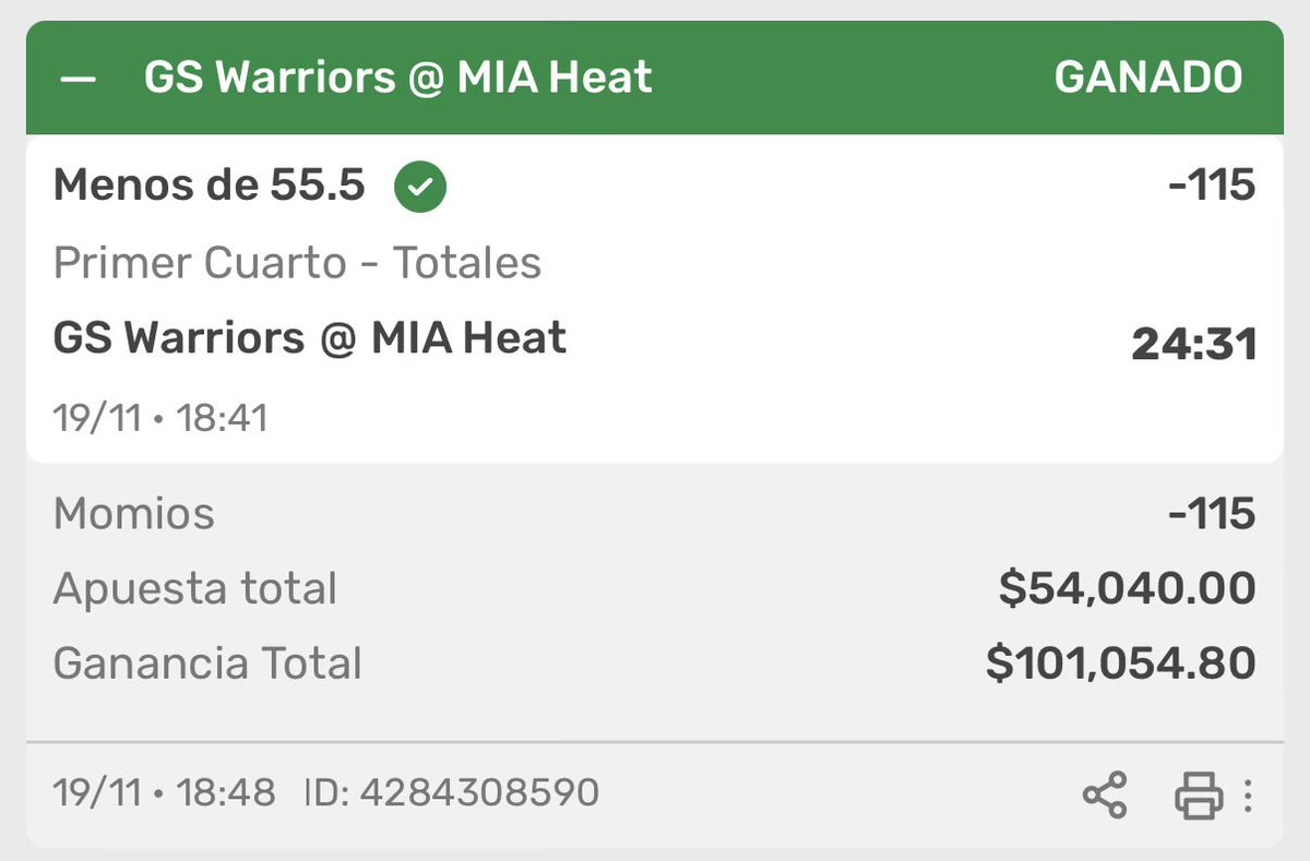 Tenía un dinerito en PDI y vaya que funcionó 

Usualmente no juego bajas , pero vi como estaba el juego en los primeros 3 minutos y no dude en clavarle 

se les cerró el aro